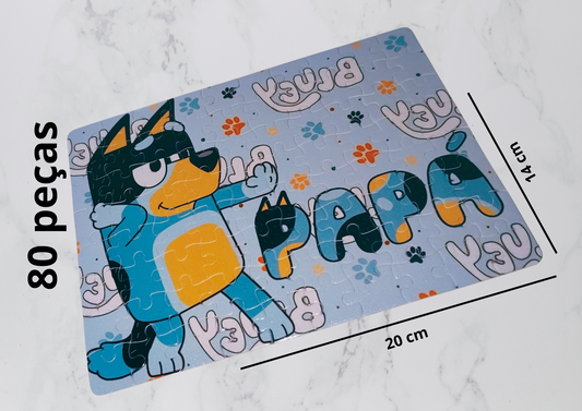 Puzzle PAPÁ - Bluey