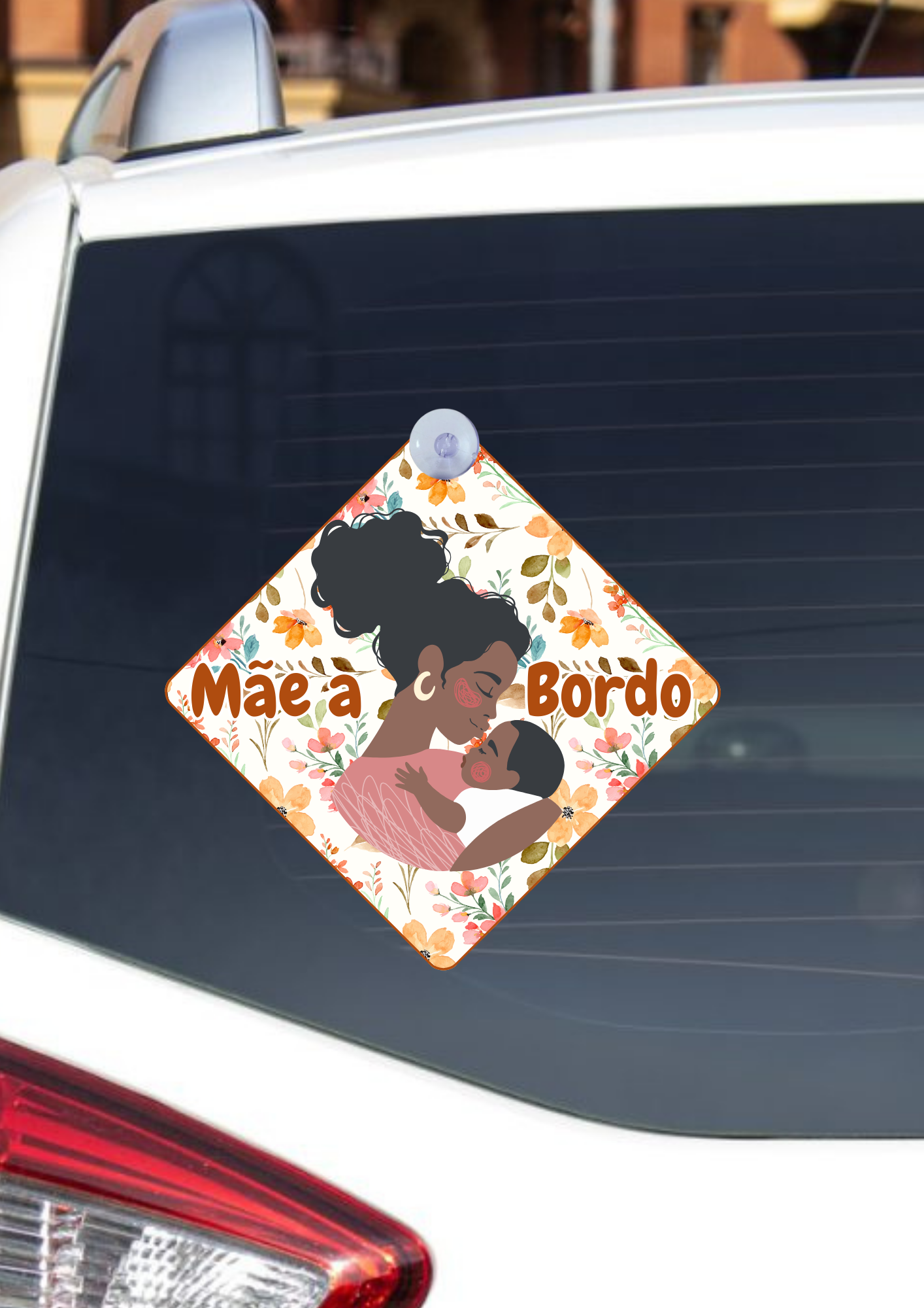 Placas para Carro Mamã a Bordo