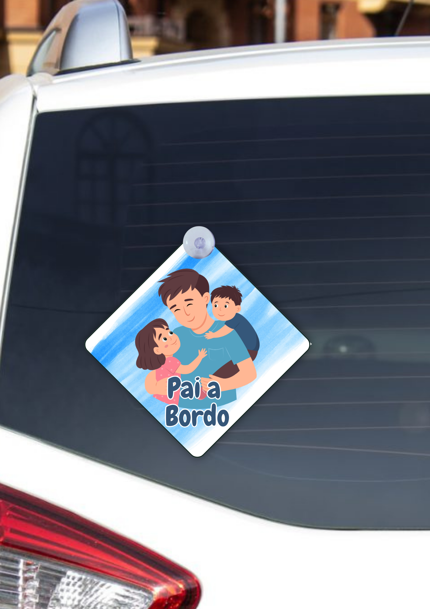 Placas para Carro Papá a Bordo
