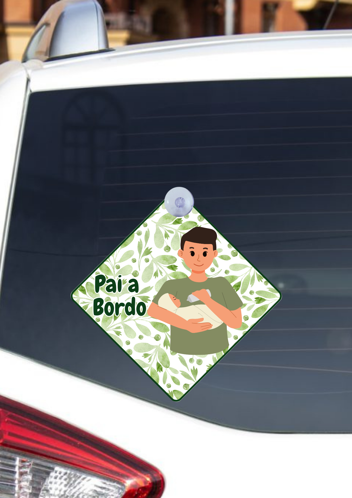 Placas para Carro Papá a Bordo