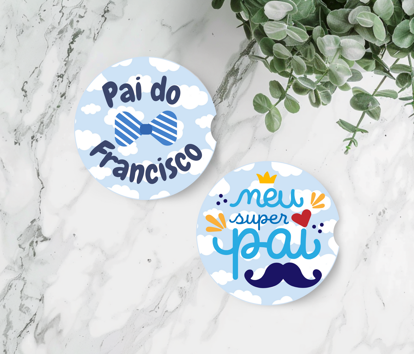 Base para Copos Para Papá