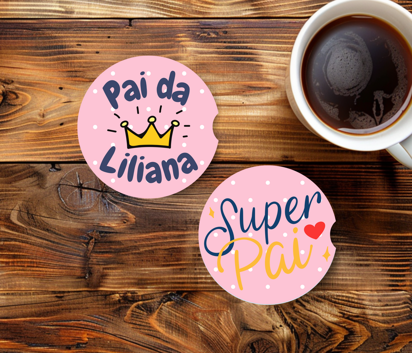Base para Copos Para Papá