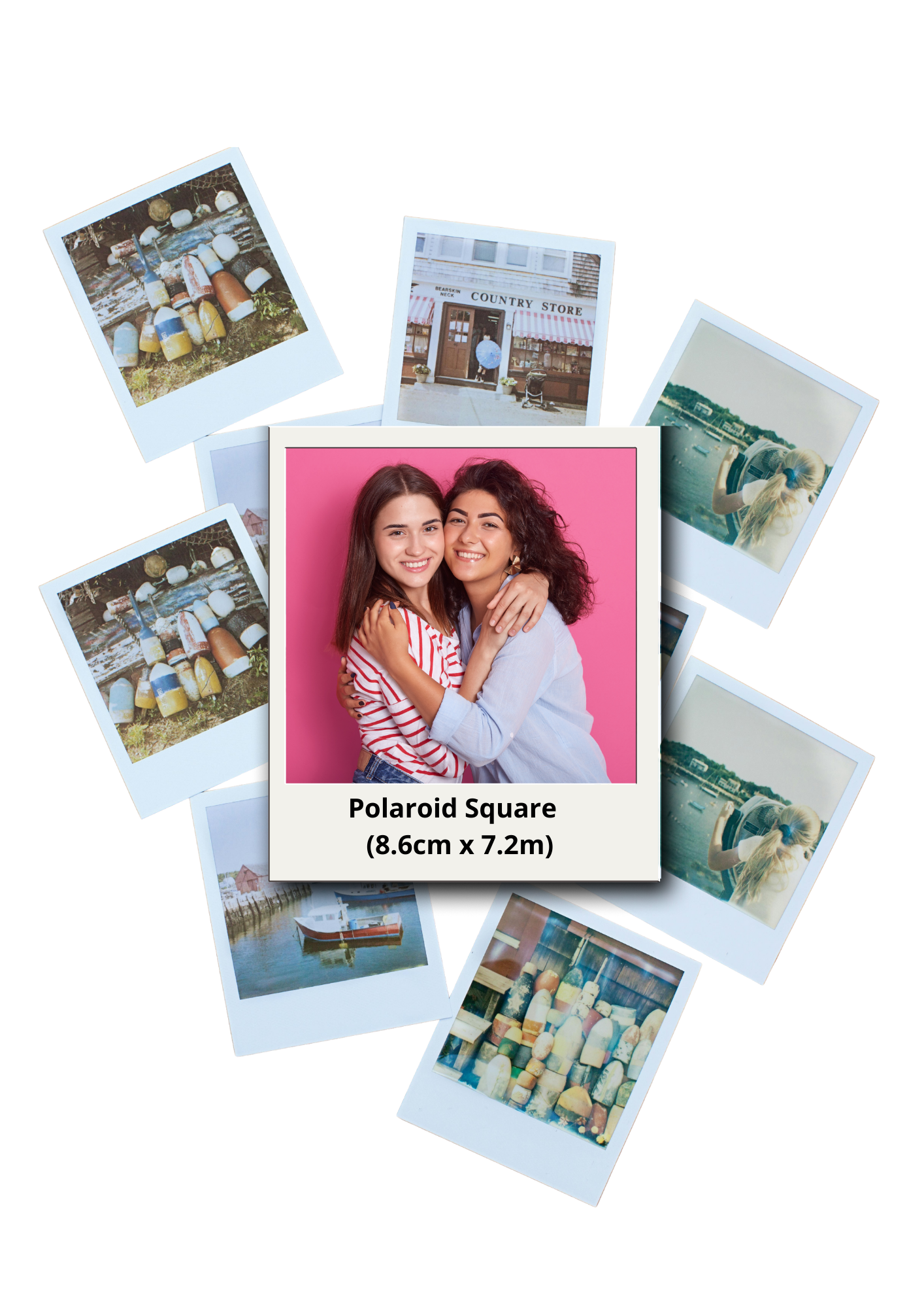 Ímanes FotoPolaroid - Impressões Retro