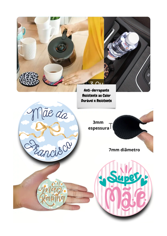 Base para Copos Para Mamã