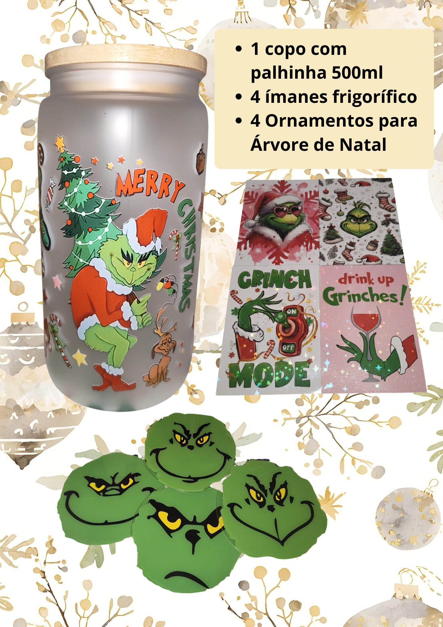 Mini Gift Box - Grinch