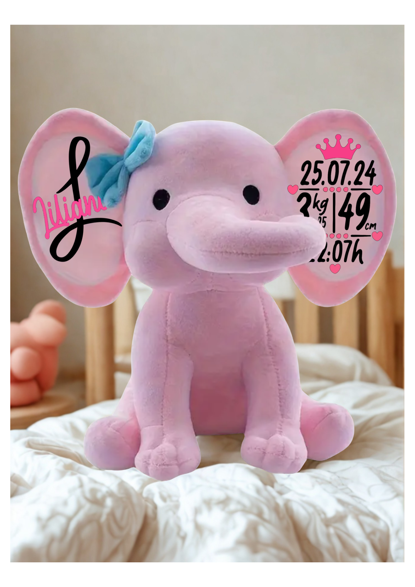 Peluche Elefante de Nascimento