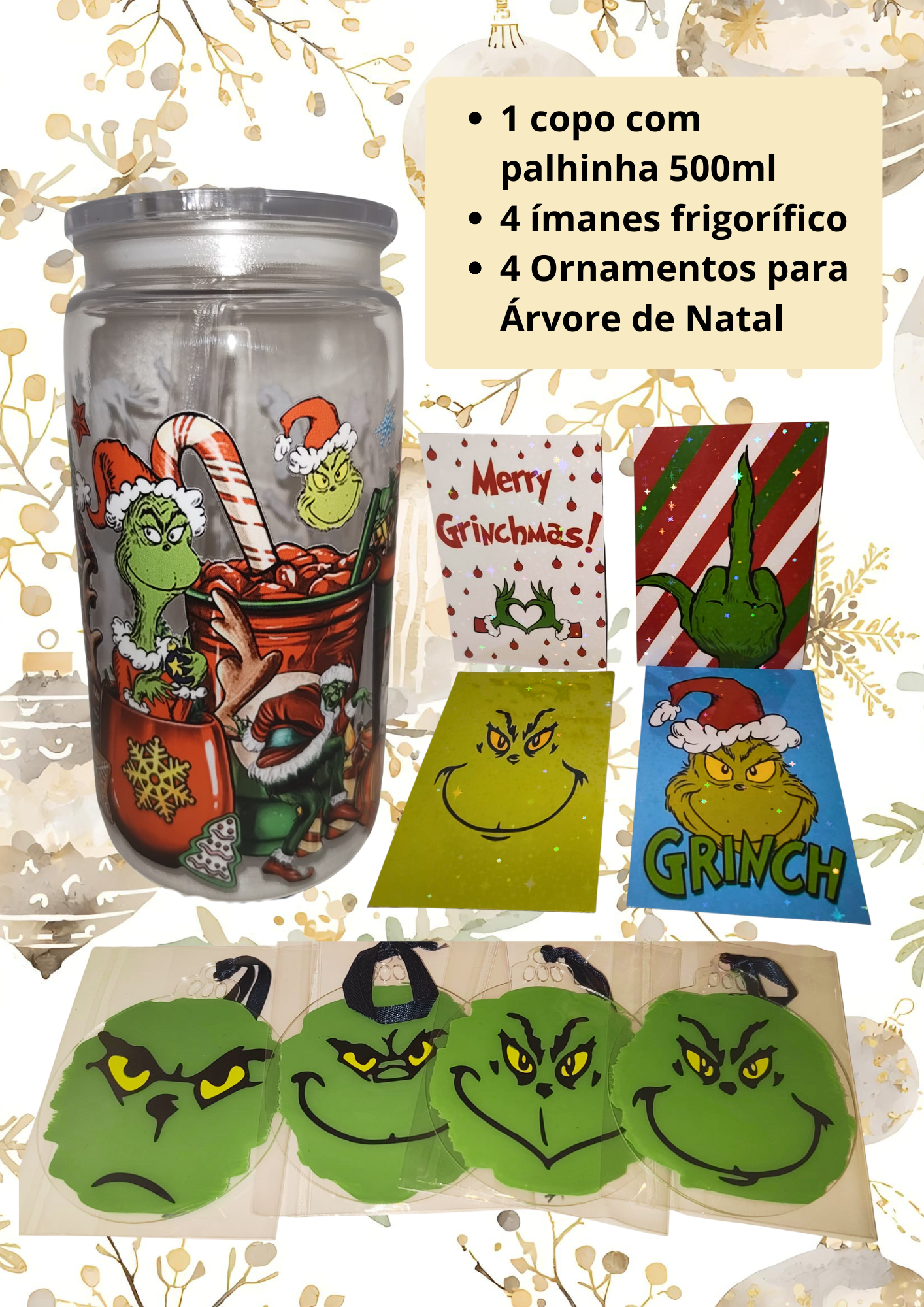 Mini Gift Box - Grinch