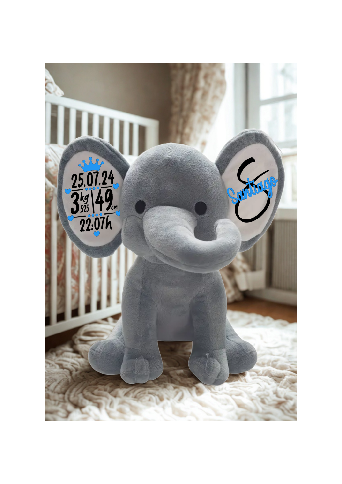 Peluche Elefante de Nascimento