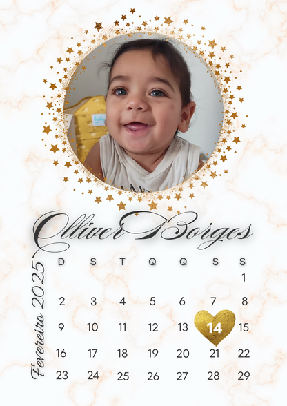 Calendário Comemorativo A4