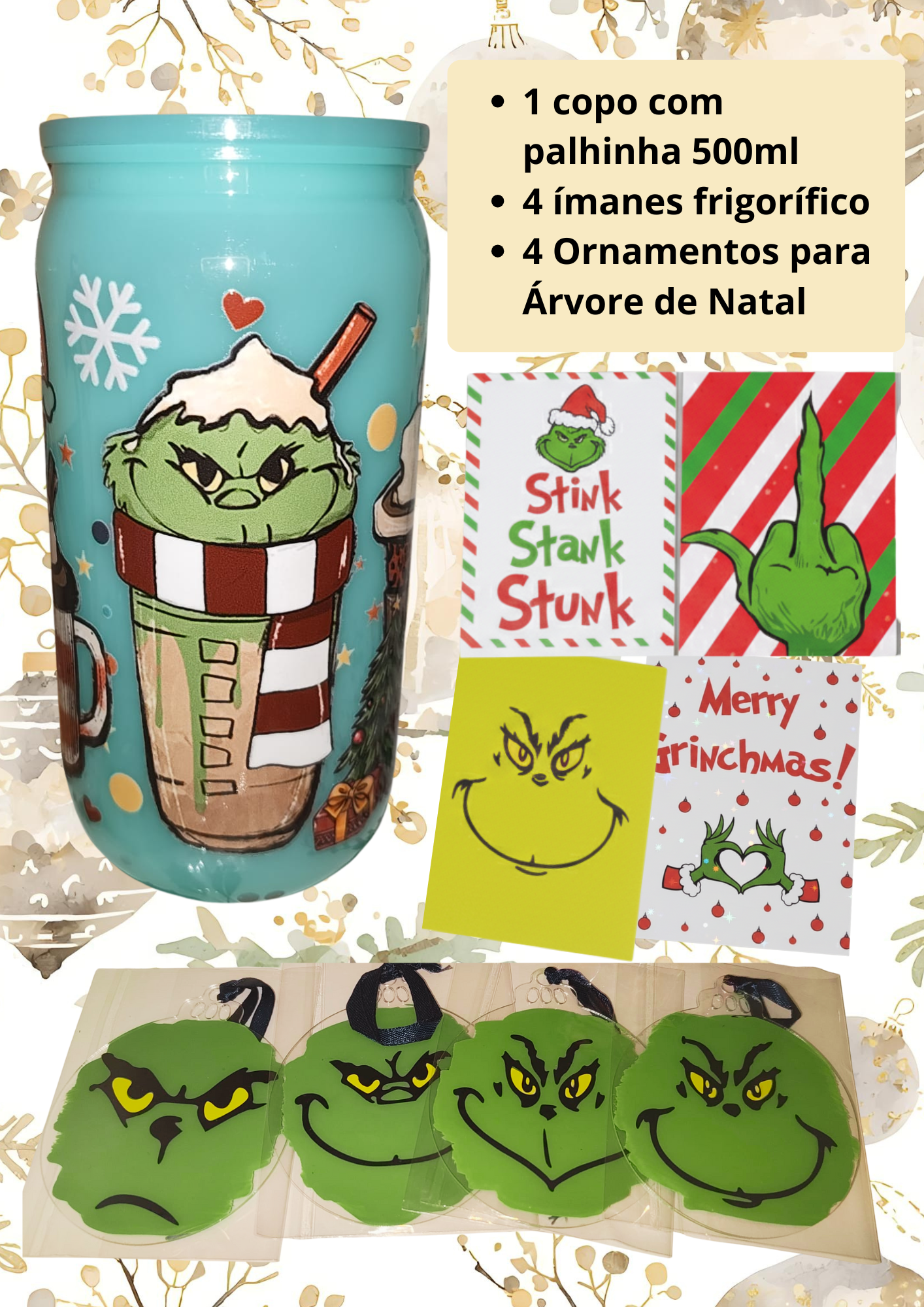 Mini Gift Box - Grinch