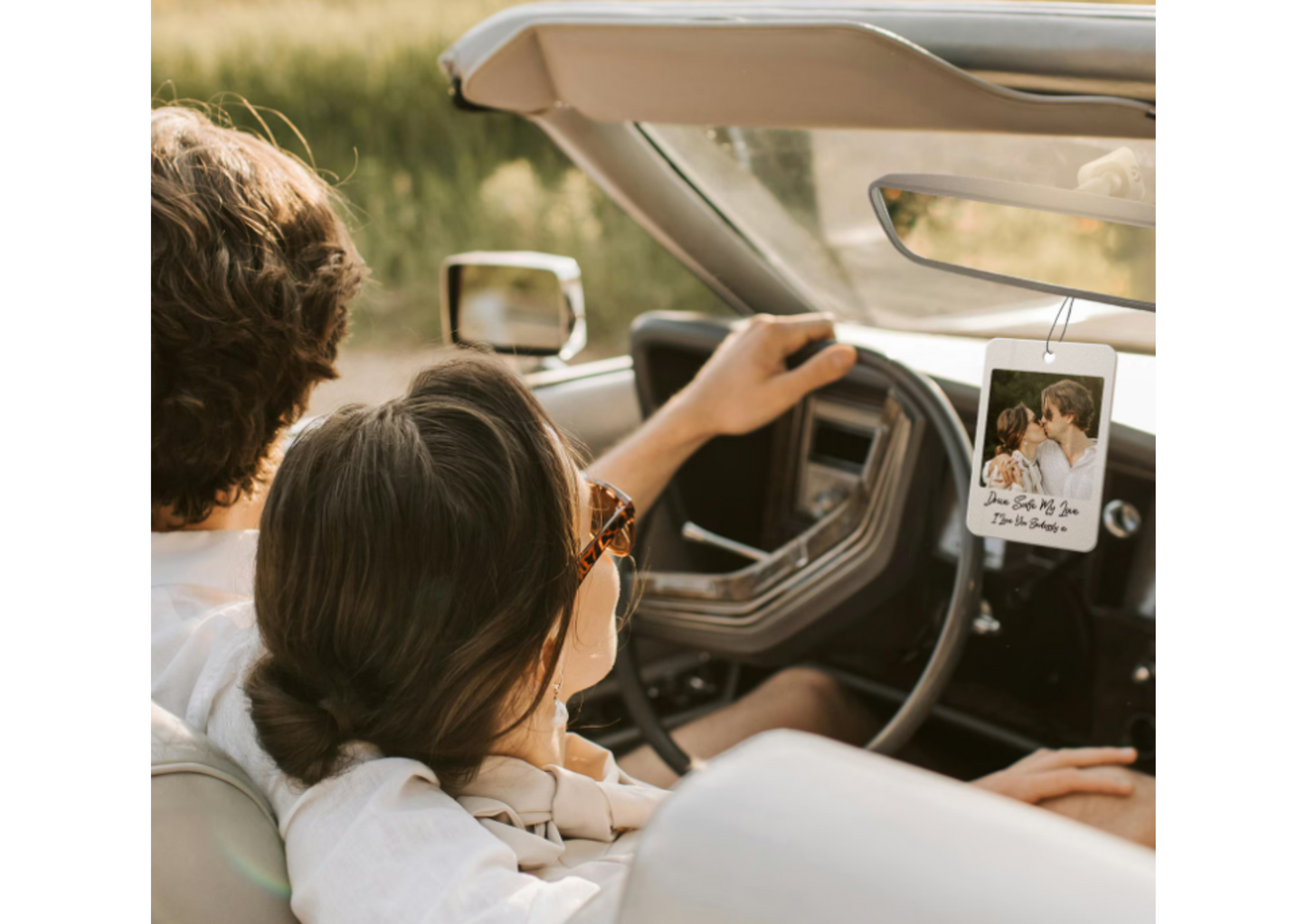 Ambientadores Personalizados Para Dois Pack 2 + Refil Perfume