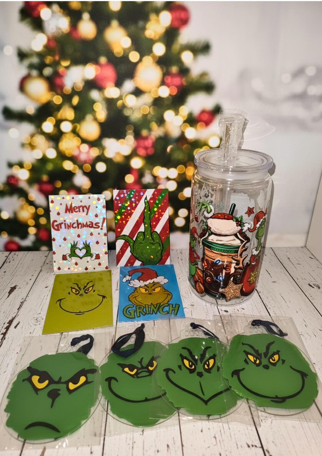 Mini Gift Box - Grinch