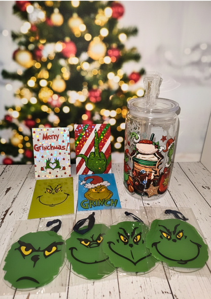 Mini Gift Box - Grinch