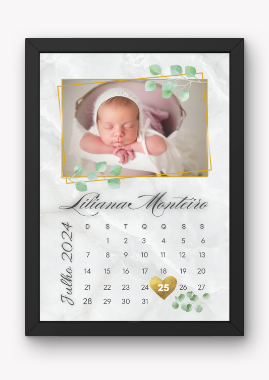 Calendário Comemorativo A4
