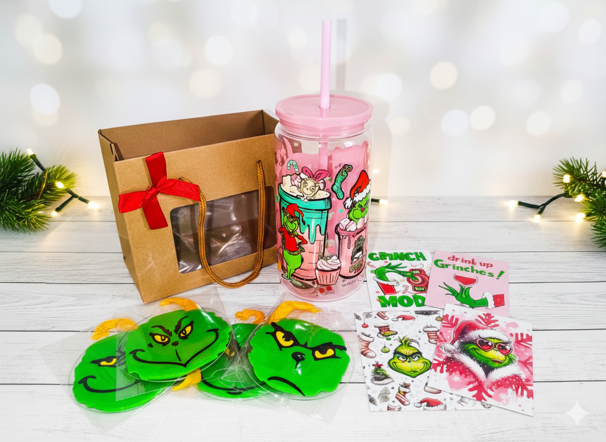 Mini Gift Box - Grinch