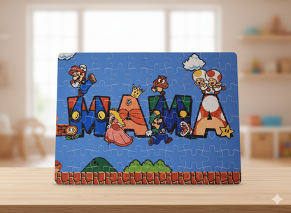 Puzzle Mamã - Super Mario